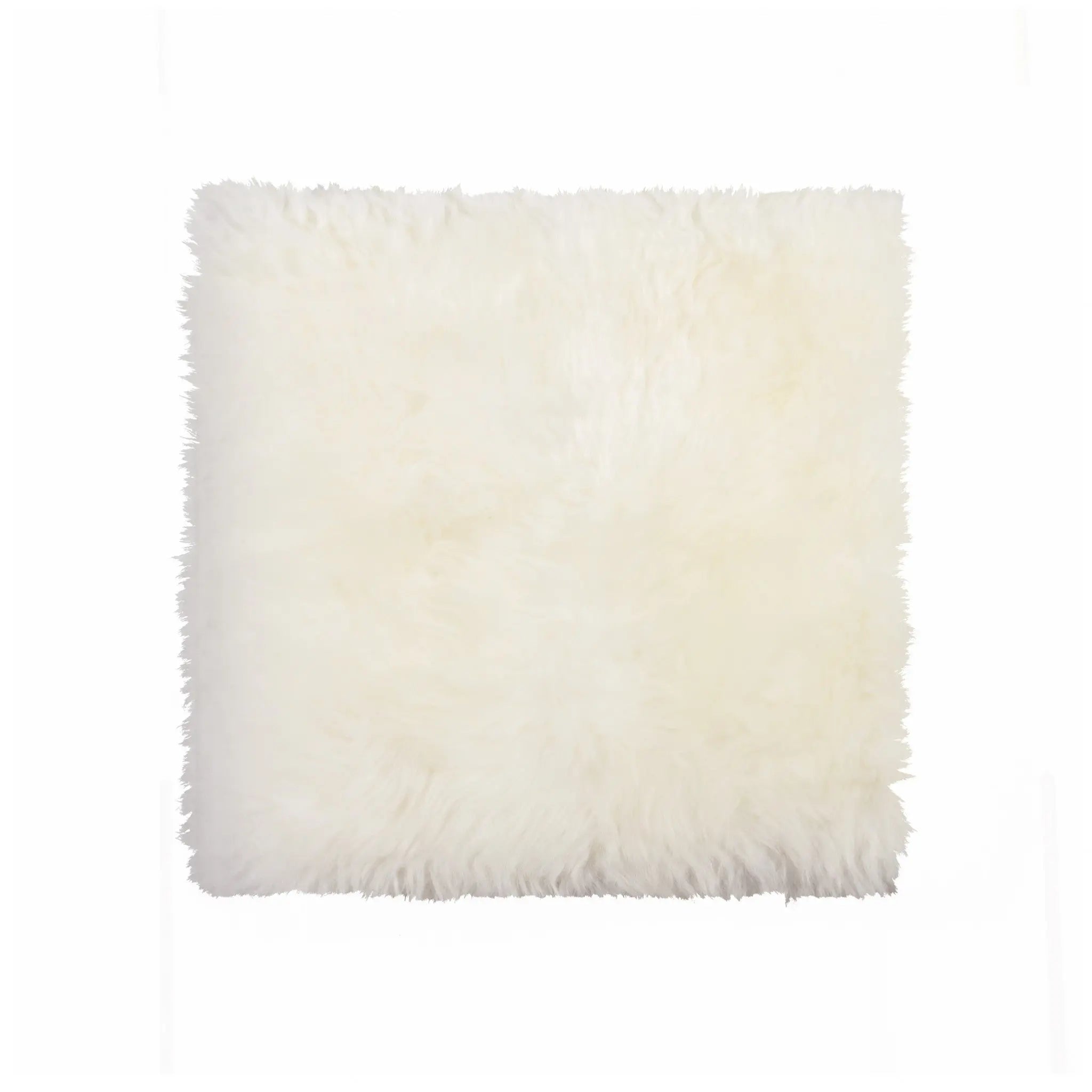 17" X 17" White Synthetic Solid Color Pad Homeroots Kitchen & Dining