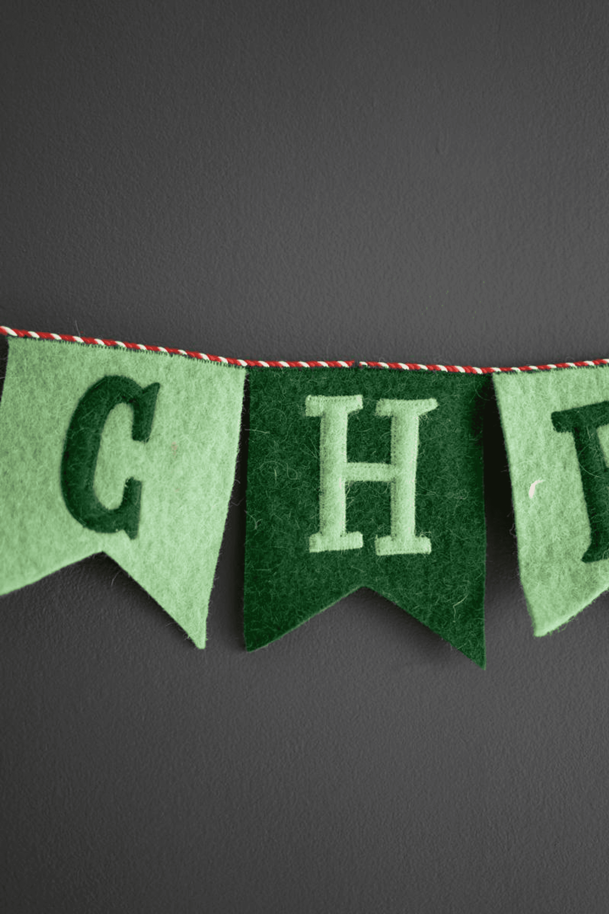 FELT MERRY CHRISTMAS GARLAND - MULTI / 1 - Home Decor