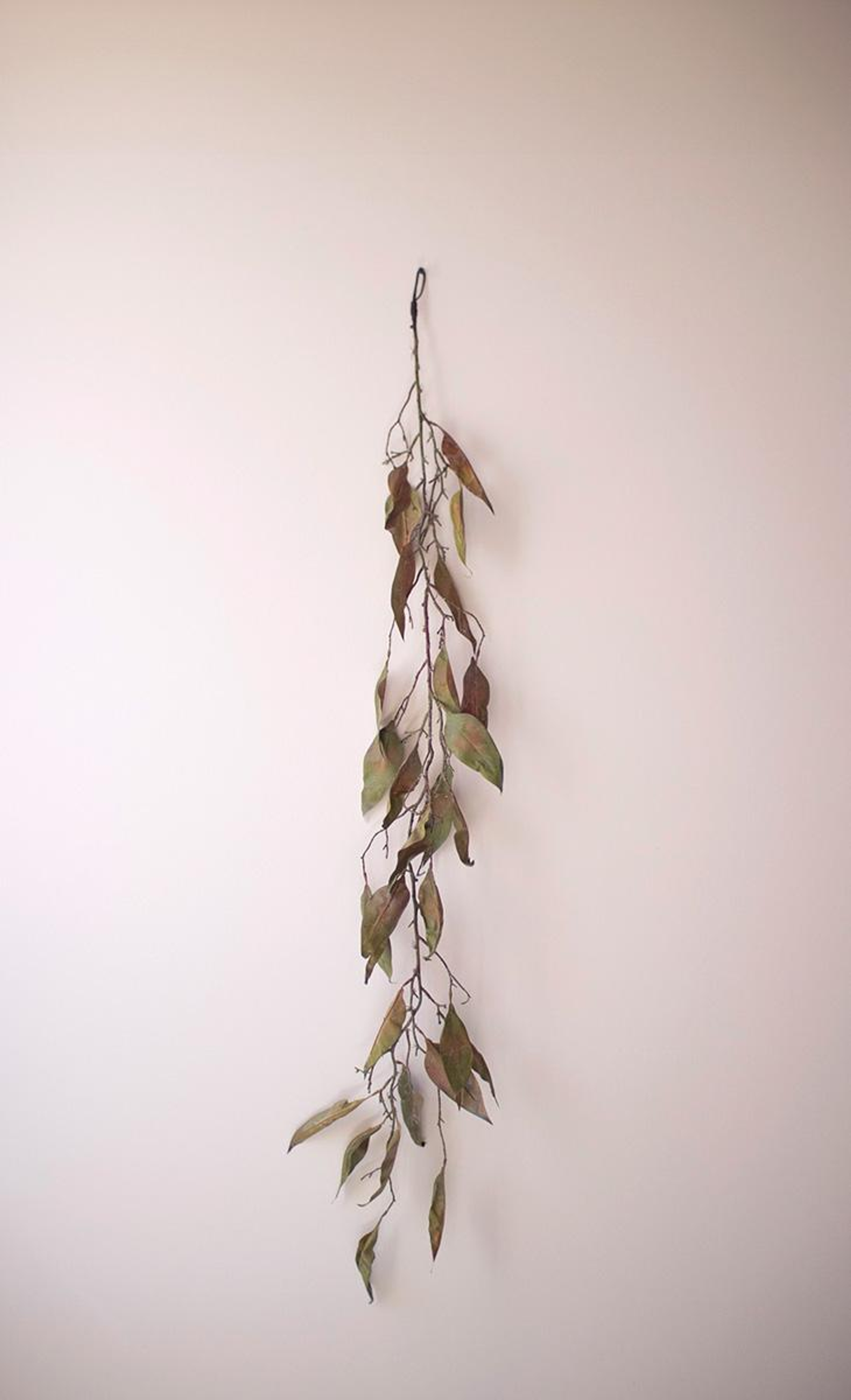 Botanica leaf garland with dangling stems and multi-green leaves