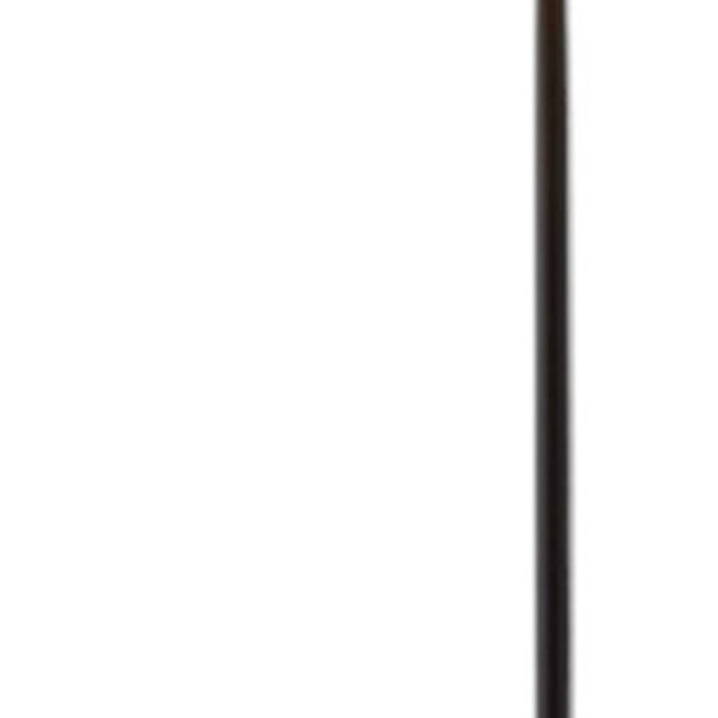 64" Beige And Black Tray Table Floor Lamp With Beige Fabric Drum Shade - Lighting
