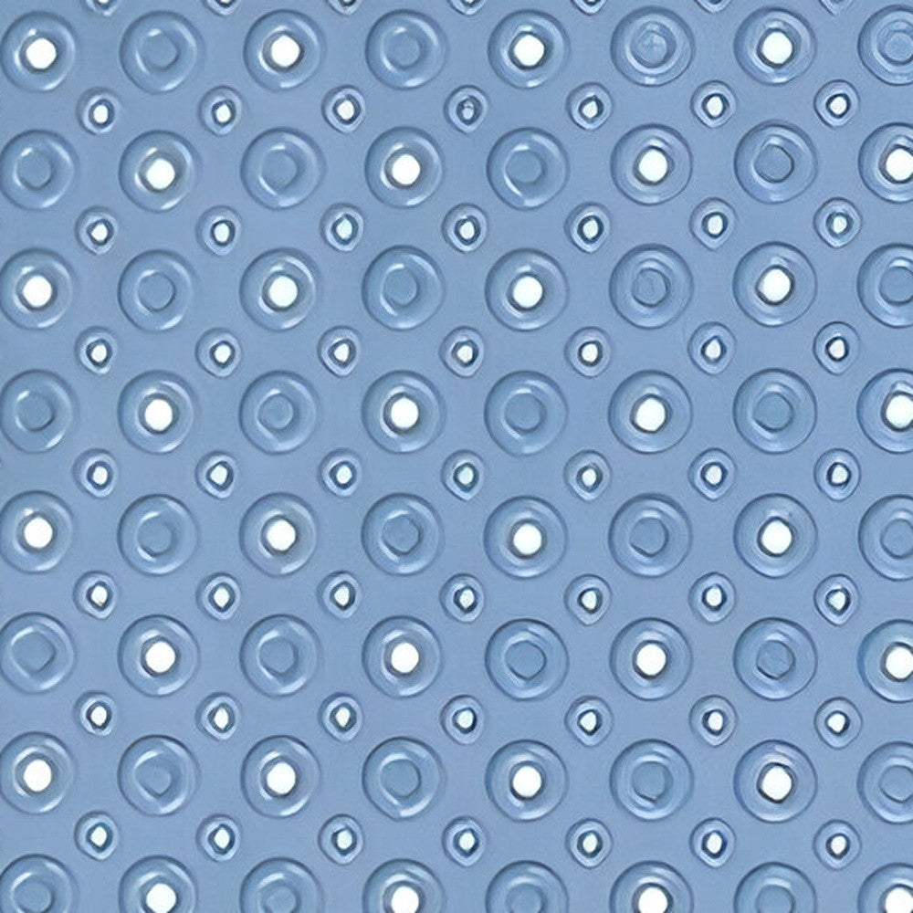 40" Blue Bubbles Non Slip Bathtub Mat - Bed & Bath