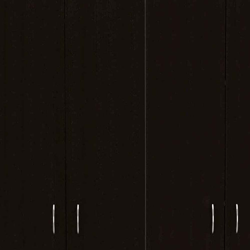 67" Black and White Single Drawer Combo Dresser