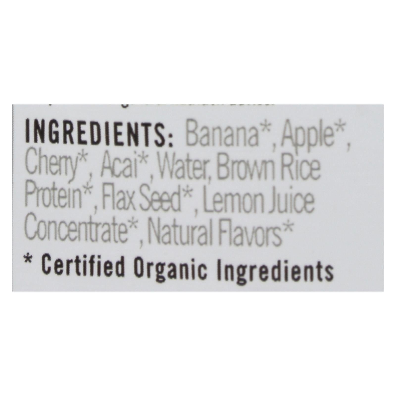 Noka - Smoothie Cherry Acai - Case Of 6 - 4.22 Oz - GreatEagleInc