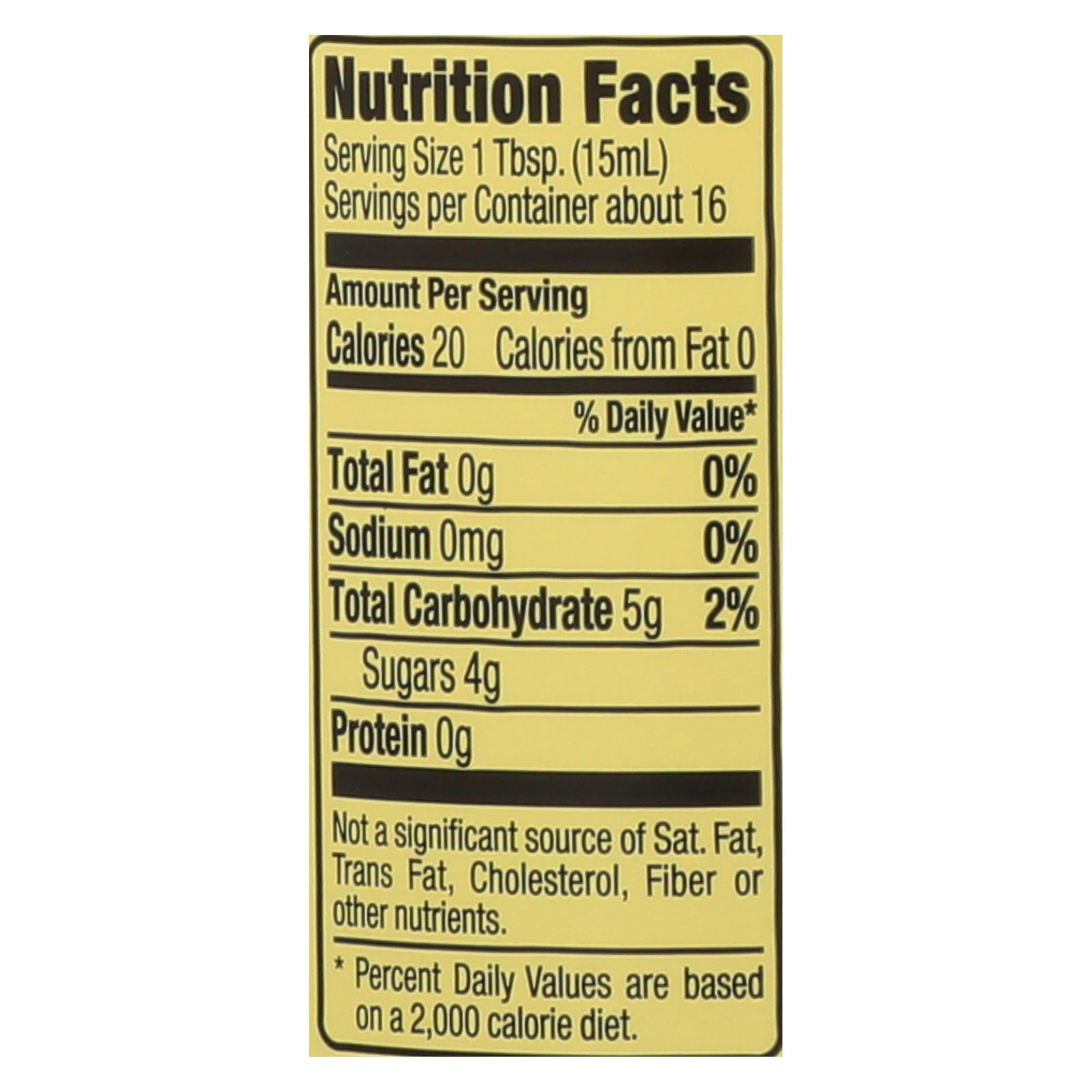 Alessi - Vinegar - White Balsamic Raspberry Blush - Case Of 6 - 8.5 Fl Oz. - GreatEagleInc