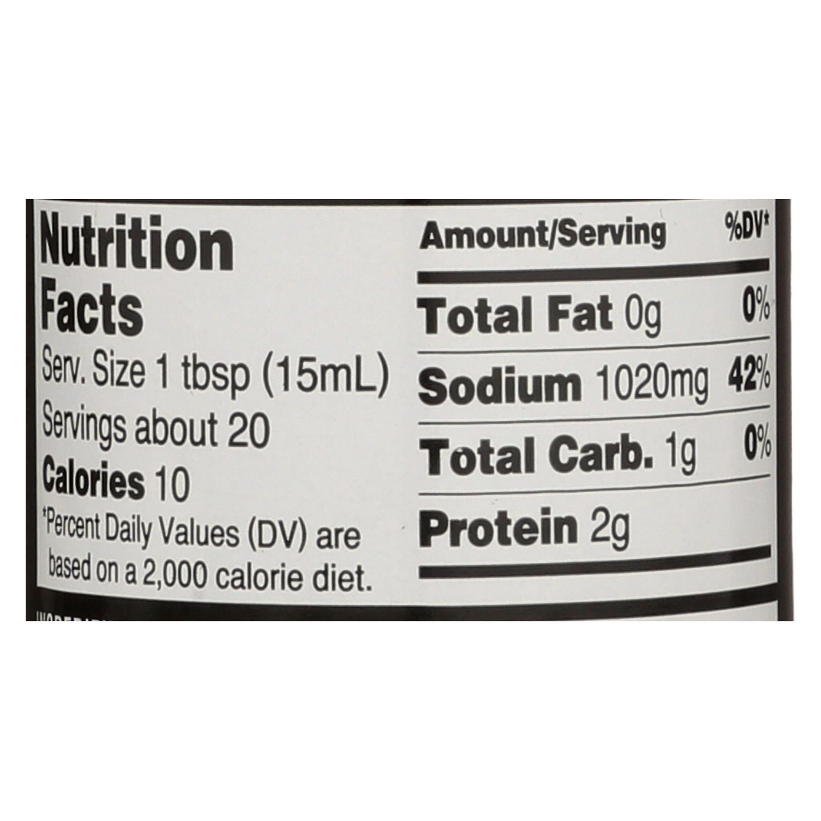 Kikkoman Soy Sauce - Tamari - Case Of 6 - 10 Fl Oz. - GreatEagleInc