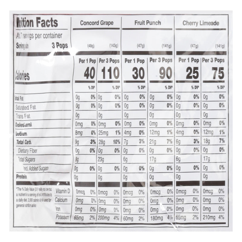 Goodpop - Freezer Pops Variety - Case Of 6-20/1.5 Z - GreatEagleInc