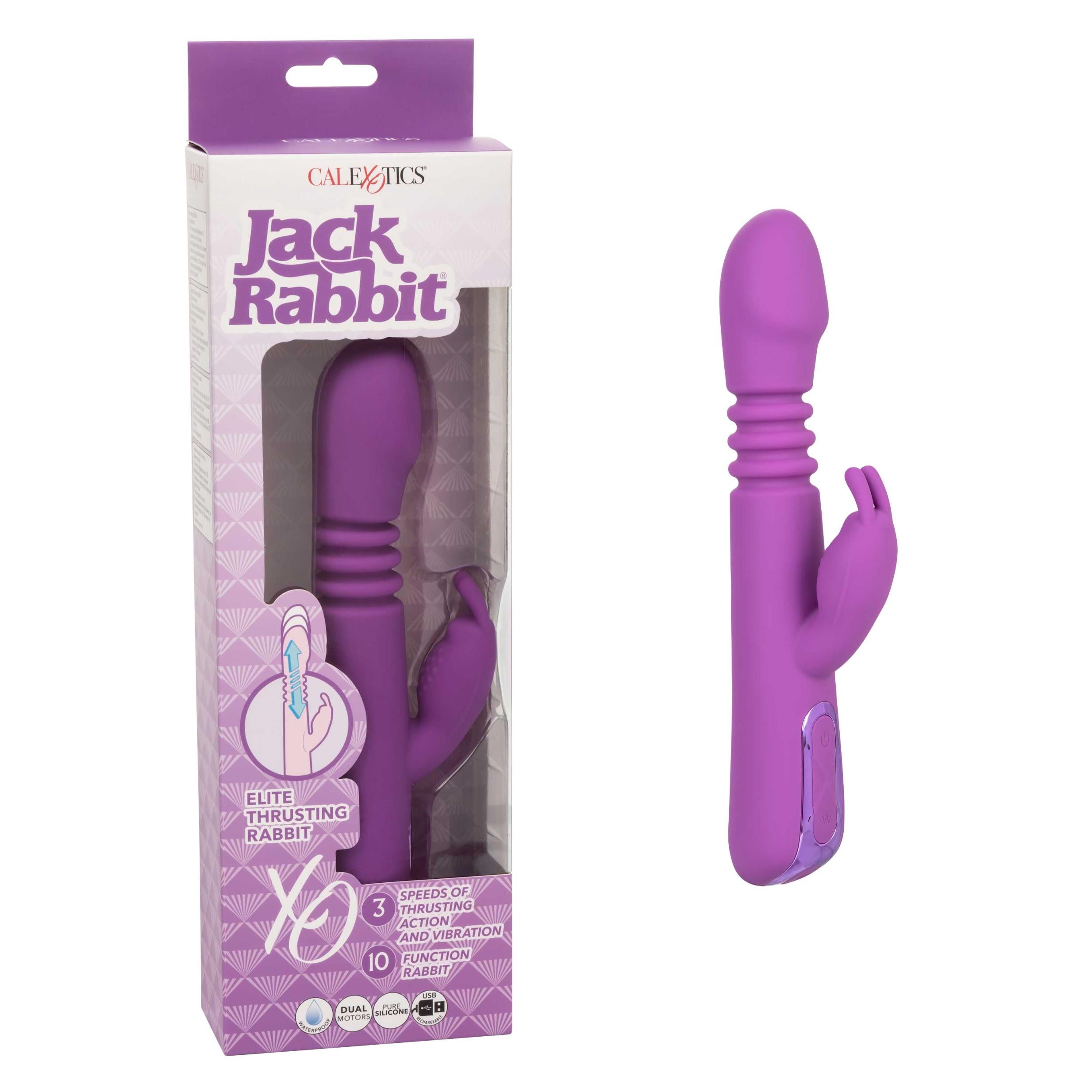Jack Rabbit Elite Thrusting Rabbit - Purple - GreatEagleInc