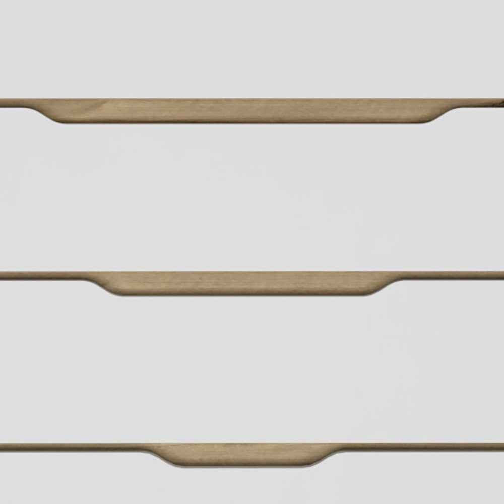 31" Brown and White Four Drawer Standard Chest