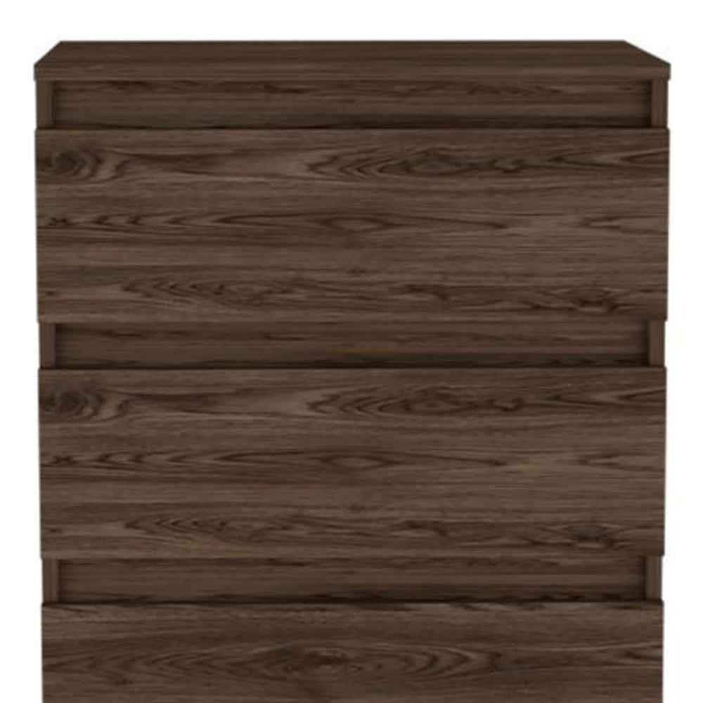23" Dark Brown Two Drawer Standard Chest