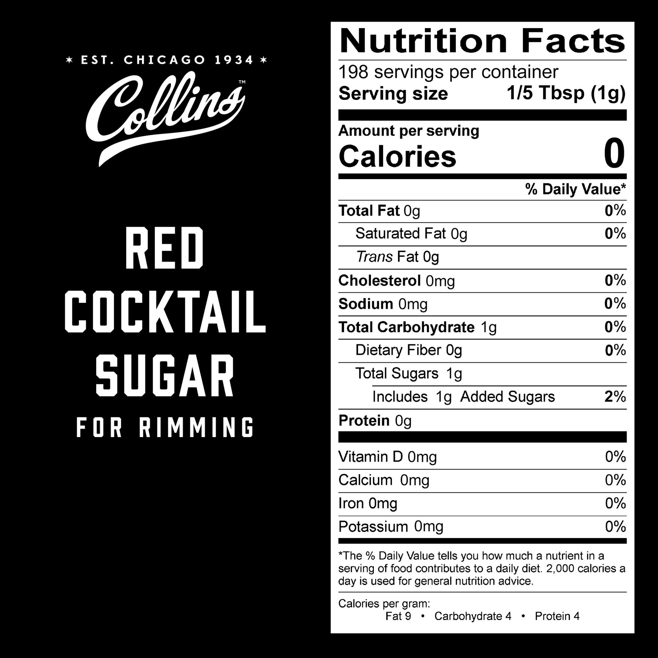 7 oz. Red Sugar by Collins - Food & Drink | Amazon, Home & Garden, Salt & Sugar
