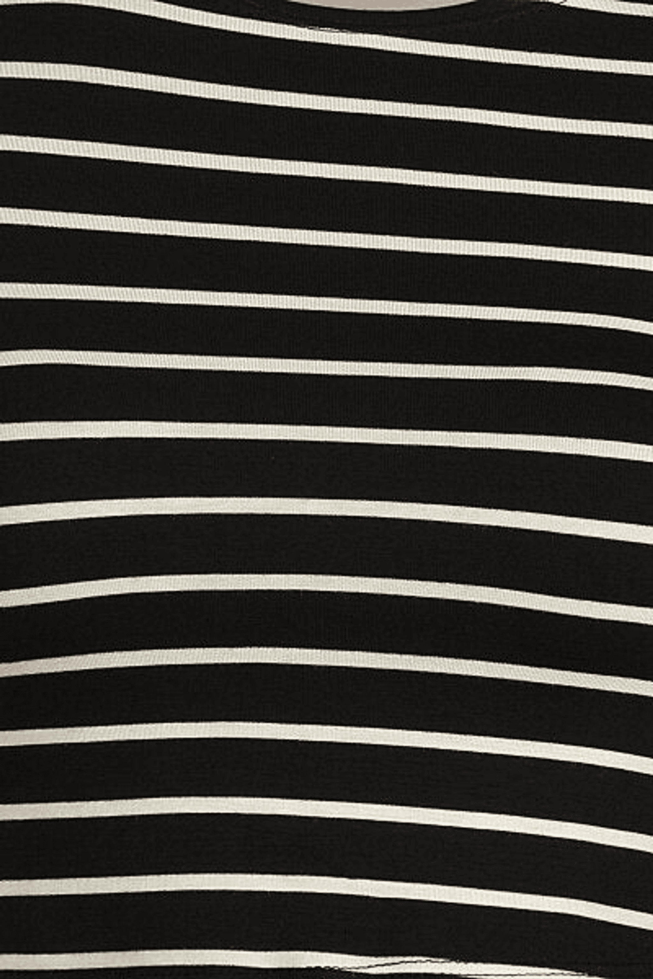 Black and white striped fabric close-up