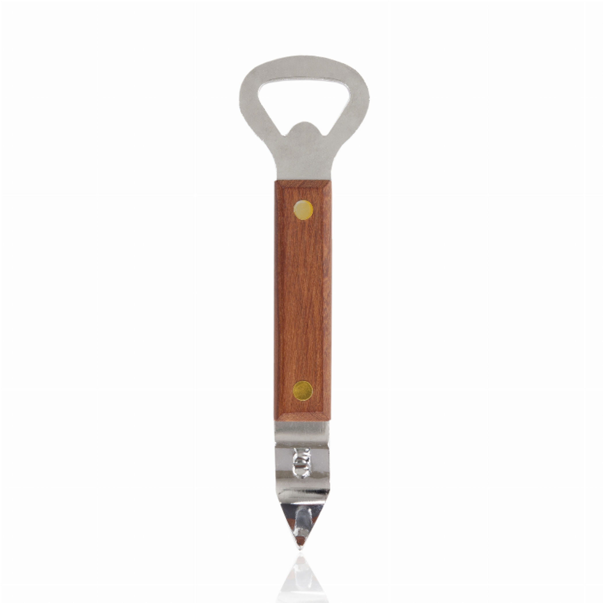 Church Key Wood Handle Bottle Opener - Brown / 1 - Kitchen