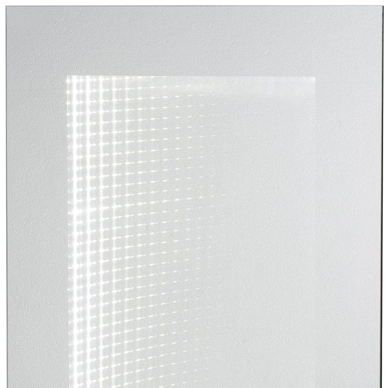 32" Silver Lighted Frame Accent Mirror - Bed & Bath