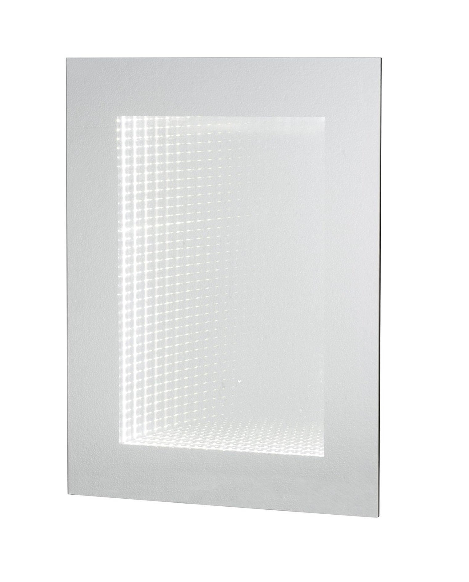 32" Silver Lighted Frame Accent Mirror - Bed & Bath