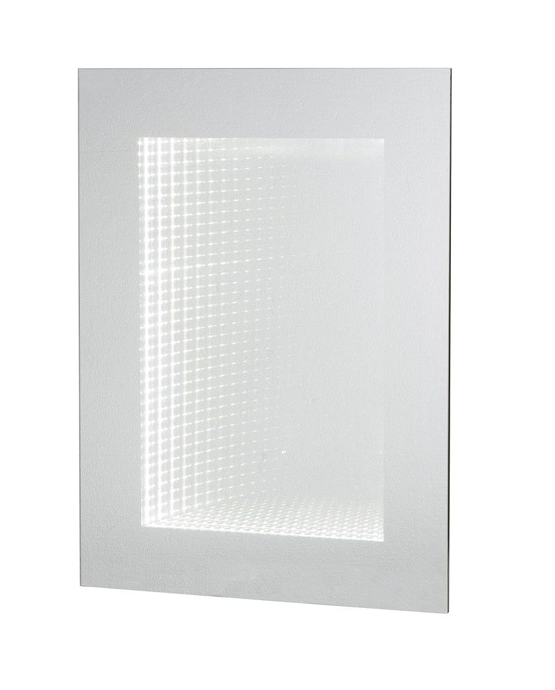 32" Silver Lighted Frame Accent Mirror - Bed & Bath