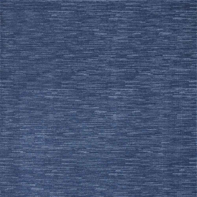 8' X 11' Navy Blue Indoor Outdoor Area Rug