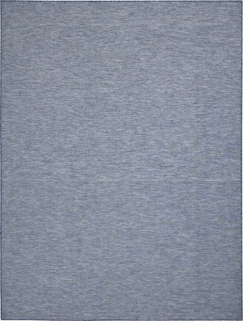 6' X 9' Navy Blue Indoor Outdoor Area Rug