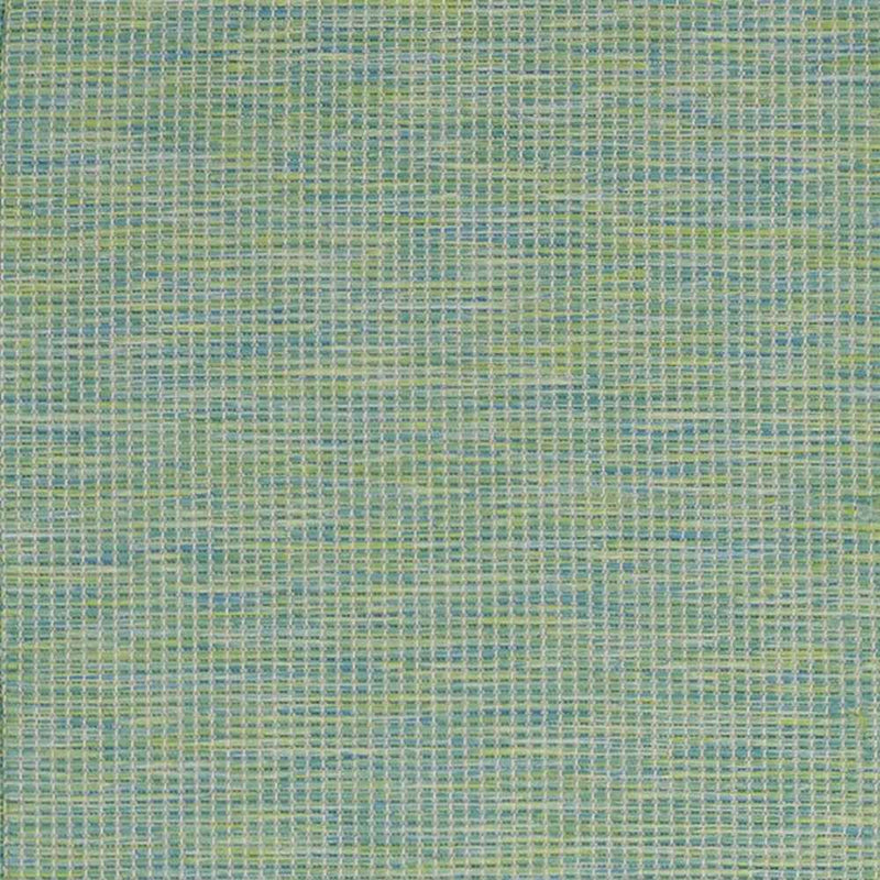 8' Blue Power Loom Runner Rug