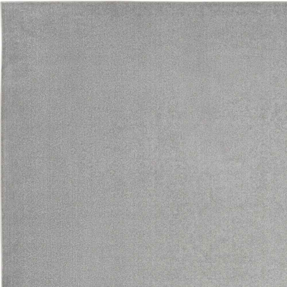 12' X 15' Gray Indoor Outdoor Area Rug