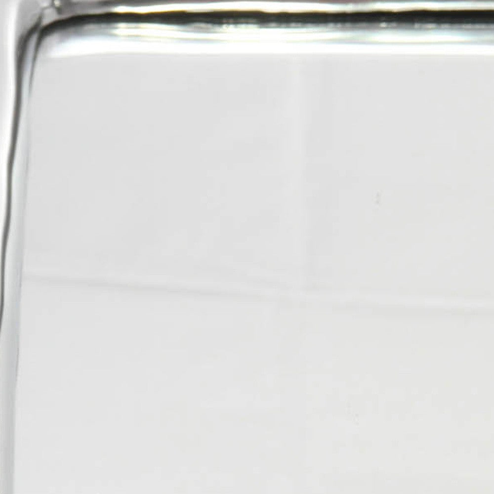 18" Silver Aluminum Framed Accent Mirror - Bed & Bath