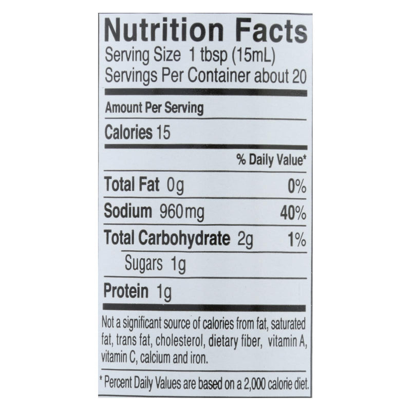 Kikkoman Soy Sauce - Gluten Free - Case Of 6 - 10 Fl Oz. - GreatEagleInc