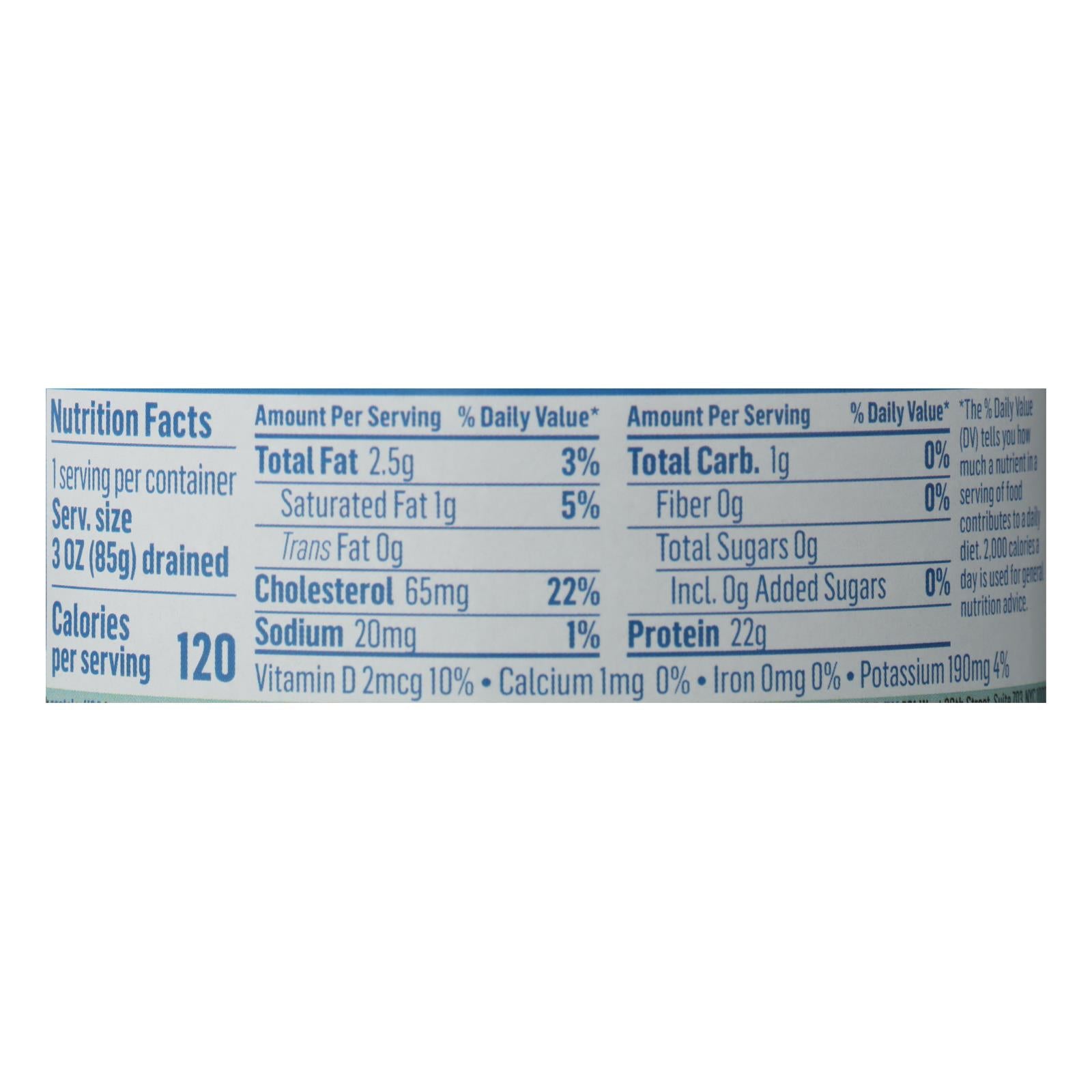 Fish Tales - Tuna Albacore In Water - Case Of 12-5 Oz - GreatEagleInc