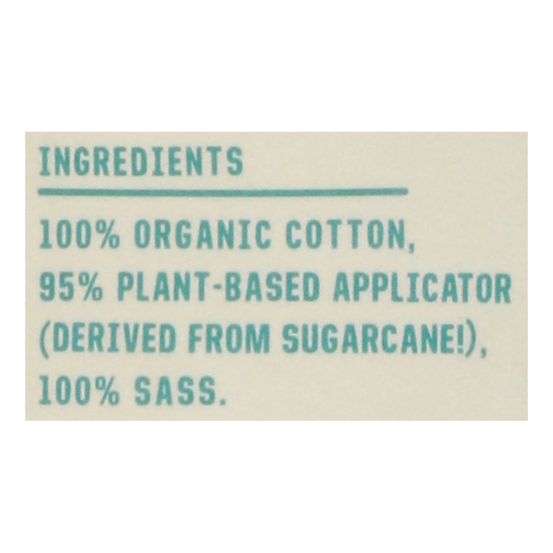 Flo - Tampon Organic Eco-applicator - Case Of 12-14 Ct - GreatEagleInc