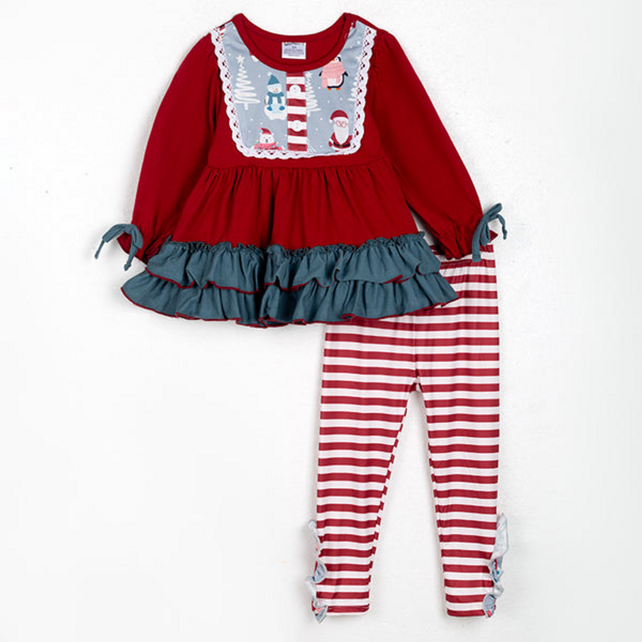 Christmas Friends Outfit - 1 / 2T - Girl's