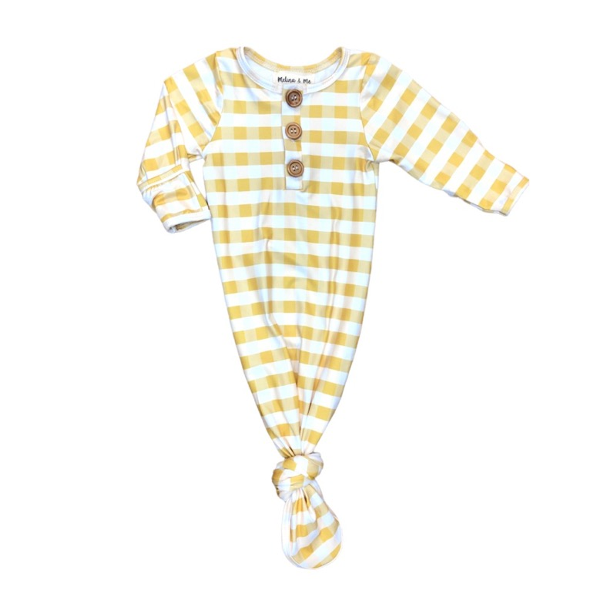 Annie Baby Gown (Marigold) - 1 / 3-6 Months - Girl's