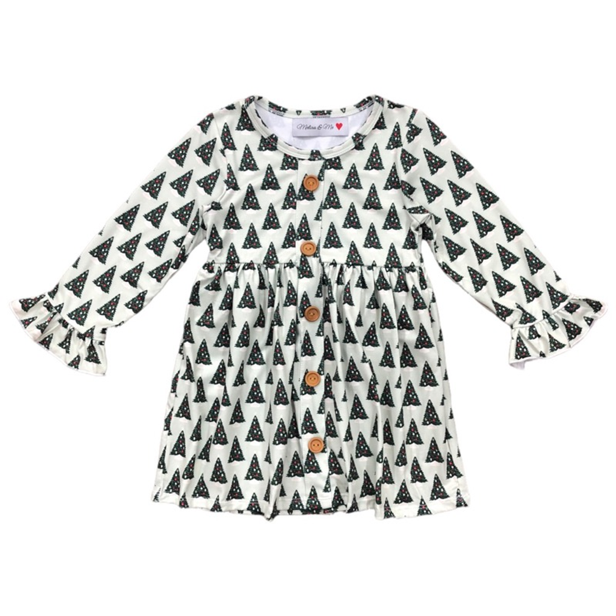Christmas Tree Dress - 1 / 2T - Girl's