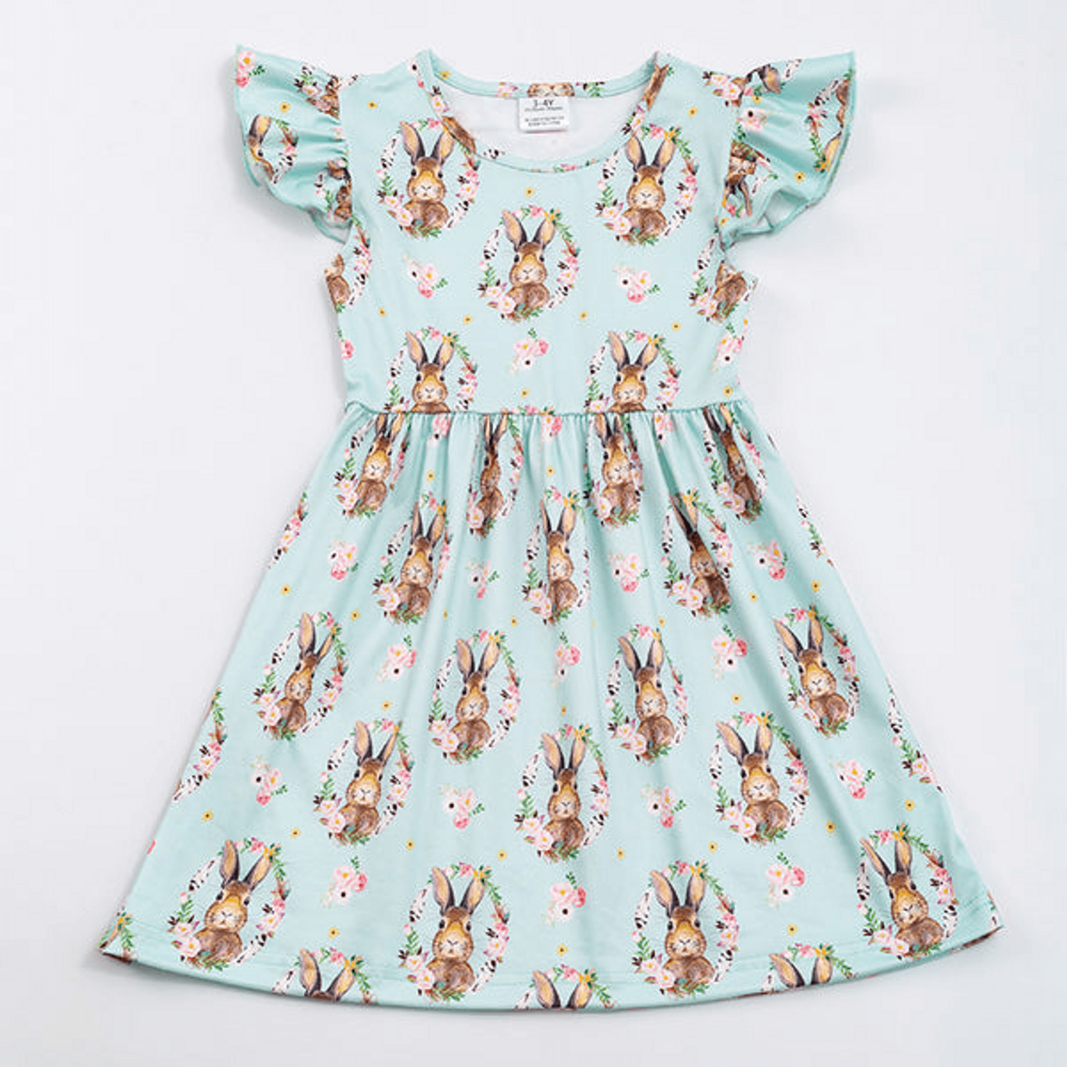 Easter Rabbit Dress - 1 / 3-4y - Girl's