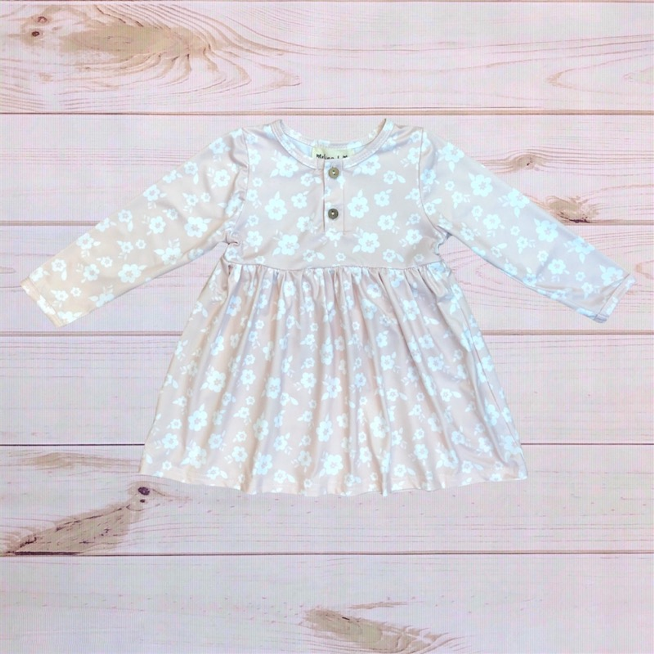 Ellie Floral Dress - 1 / 4T - Girl's
