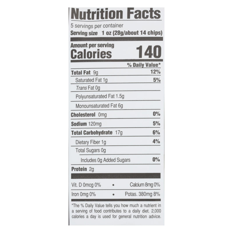 Boulder Canyon - Totally Natural Potato Chips - Case Of 12 - 5 Oz. - GreatEagleInc