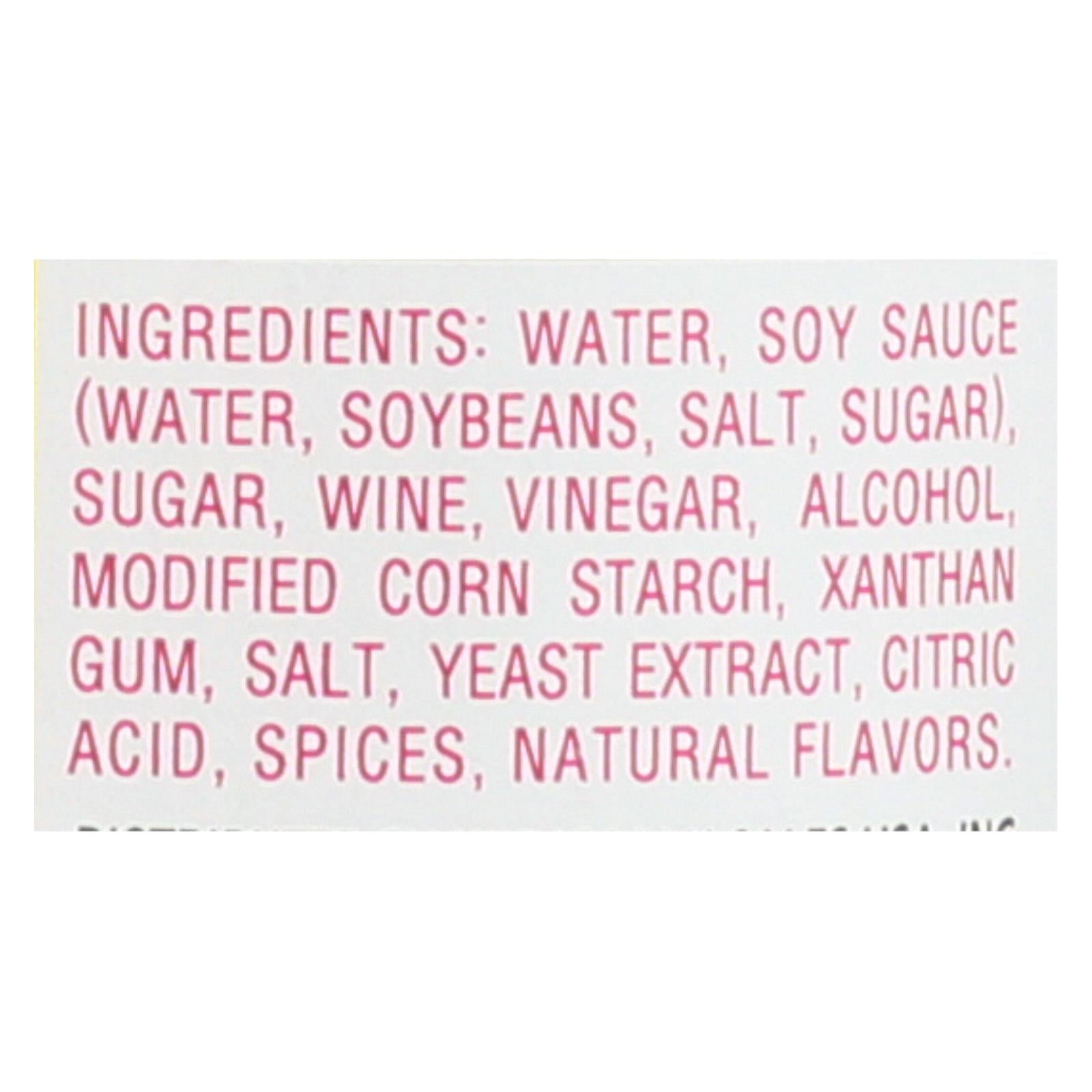 Kikkoman Soy Sauce - Less Sodium - Case Of 6 - 10 Fl Oz. - GreatEagleInc