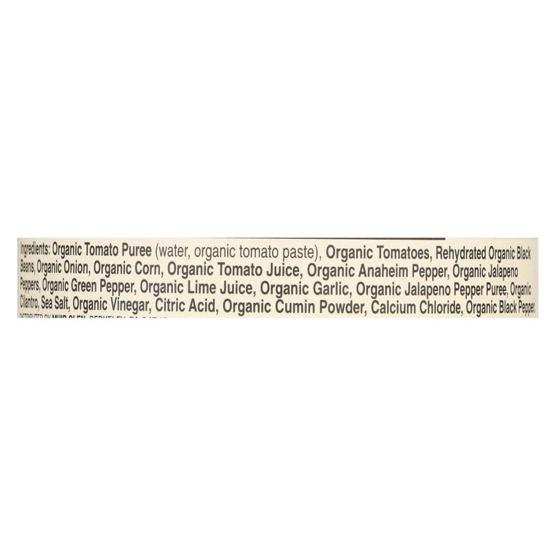 Muir Glen Black Bean Corn Med Salsa - Tomato - Case Of 12 - 16 Oz. - GreatEagleInc