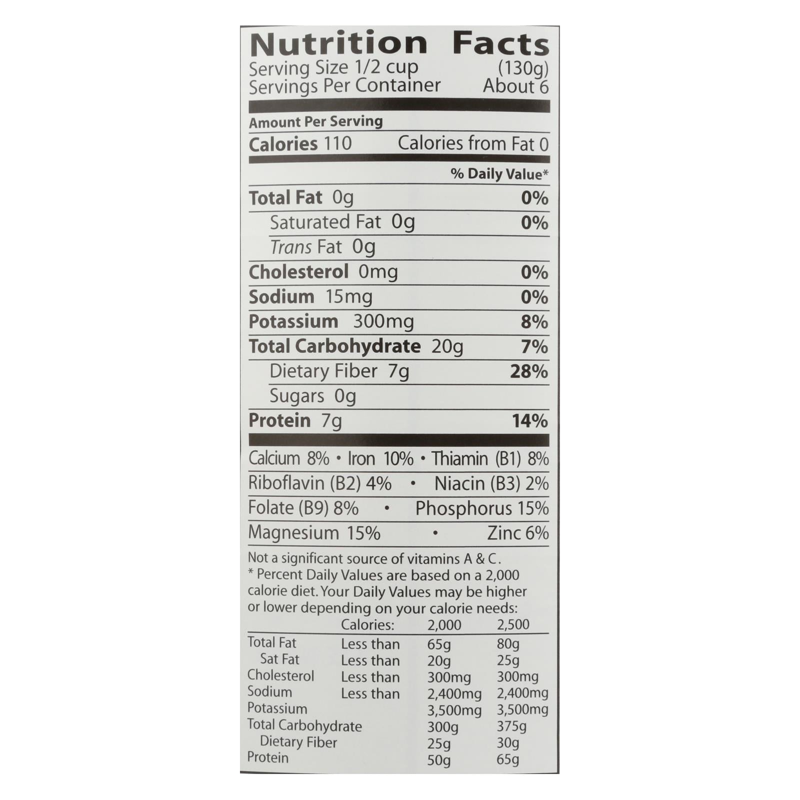 Eden No Salt Added Organic Navy Beans  - Case Of 12 - 29 Oz - Eco-Friendly Home & Grocery