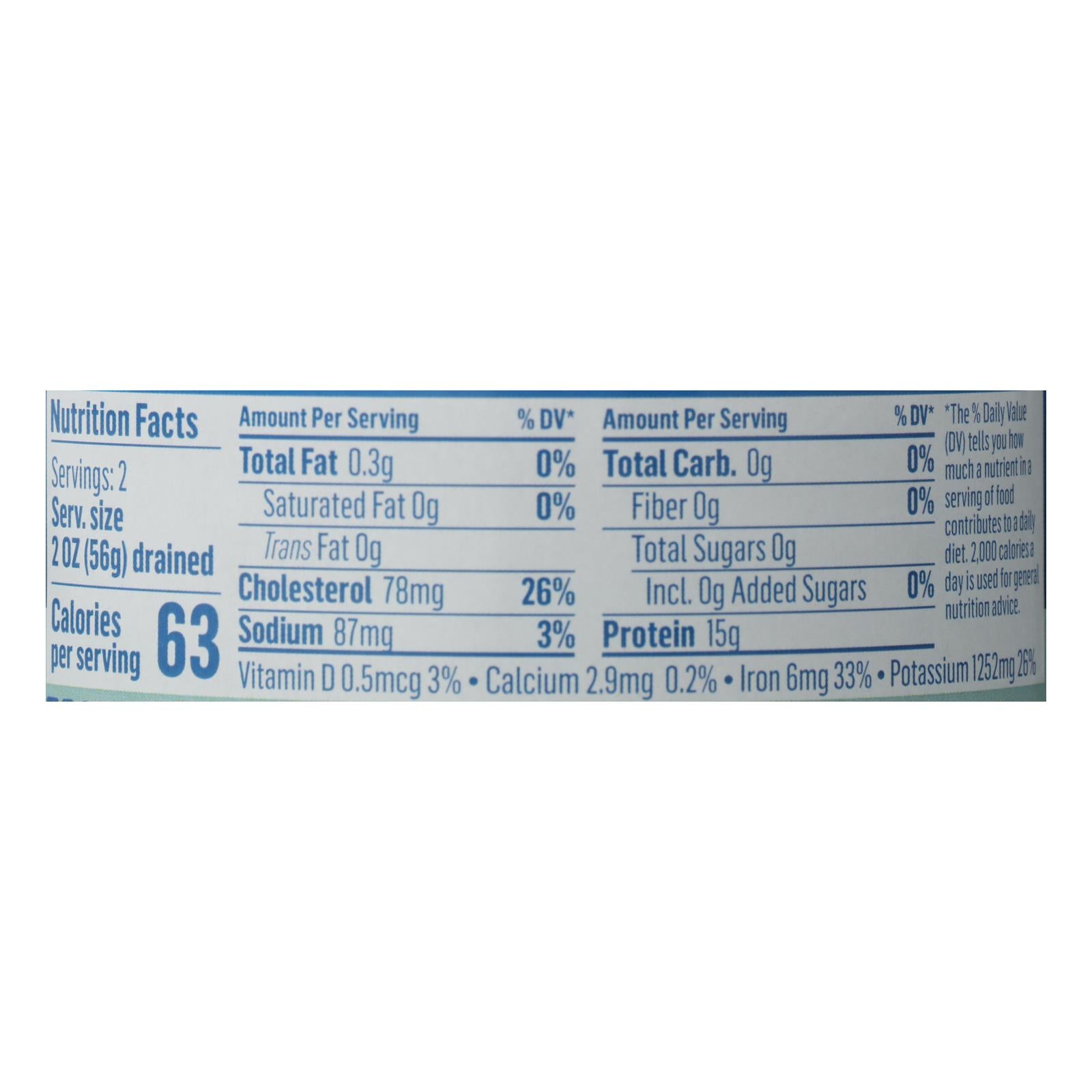 Fish Tales - Tuna Skipjck In Water - Case Of 12-5 Oz - GreatEagleInc