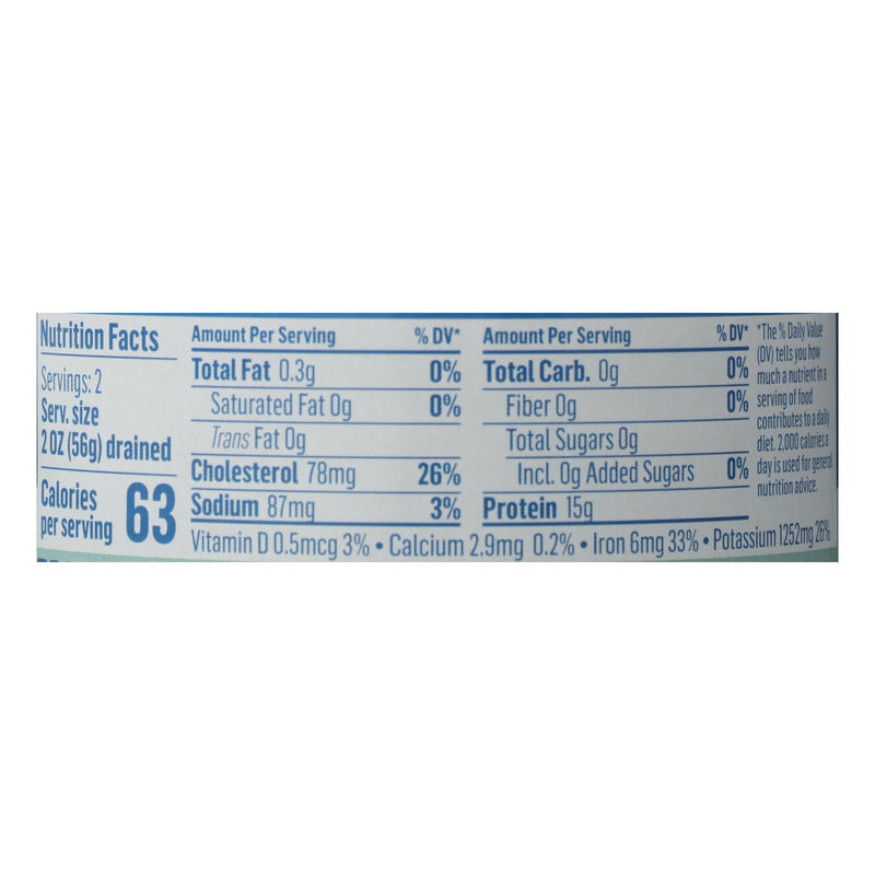 Fish Tales - Tuna Skipjck In Water - Case Of 12-5 Oz - GreatEagleInc