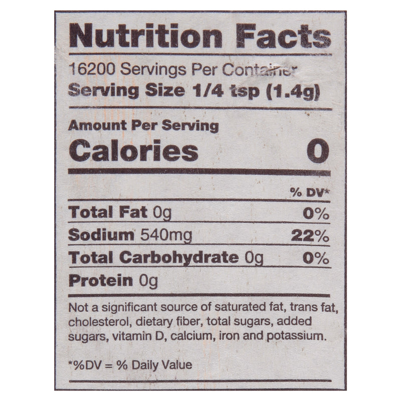 Bulk Flours And Baking Ingredients Sea Salt Ex Fine Pac Ocn - Single Bulk Item - 50lb - GreatEagleInc