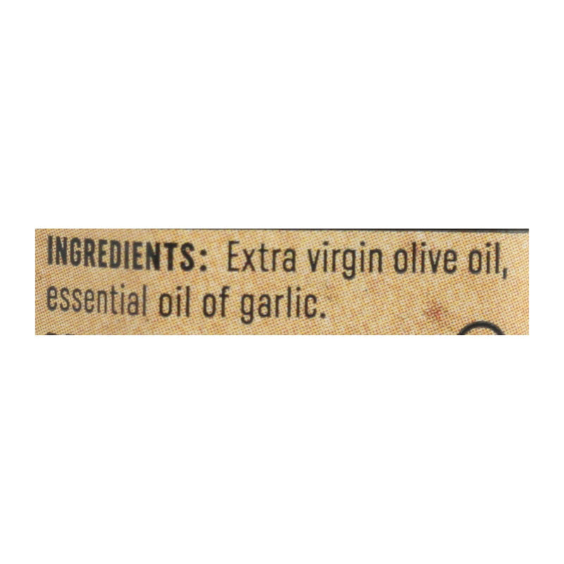 Lucini Italia Robust Garlic Extra Virgin Olive Oil - Case Of 6 - 8.5 Fl Oz. - Eco-Friendly Home & Grocery