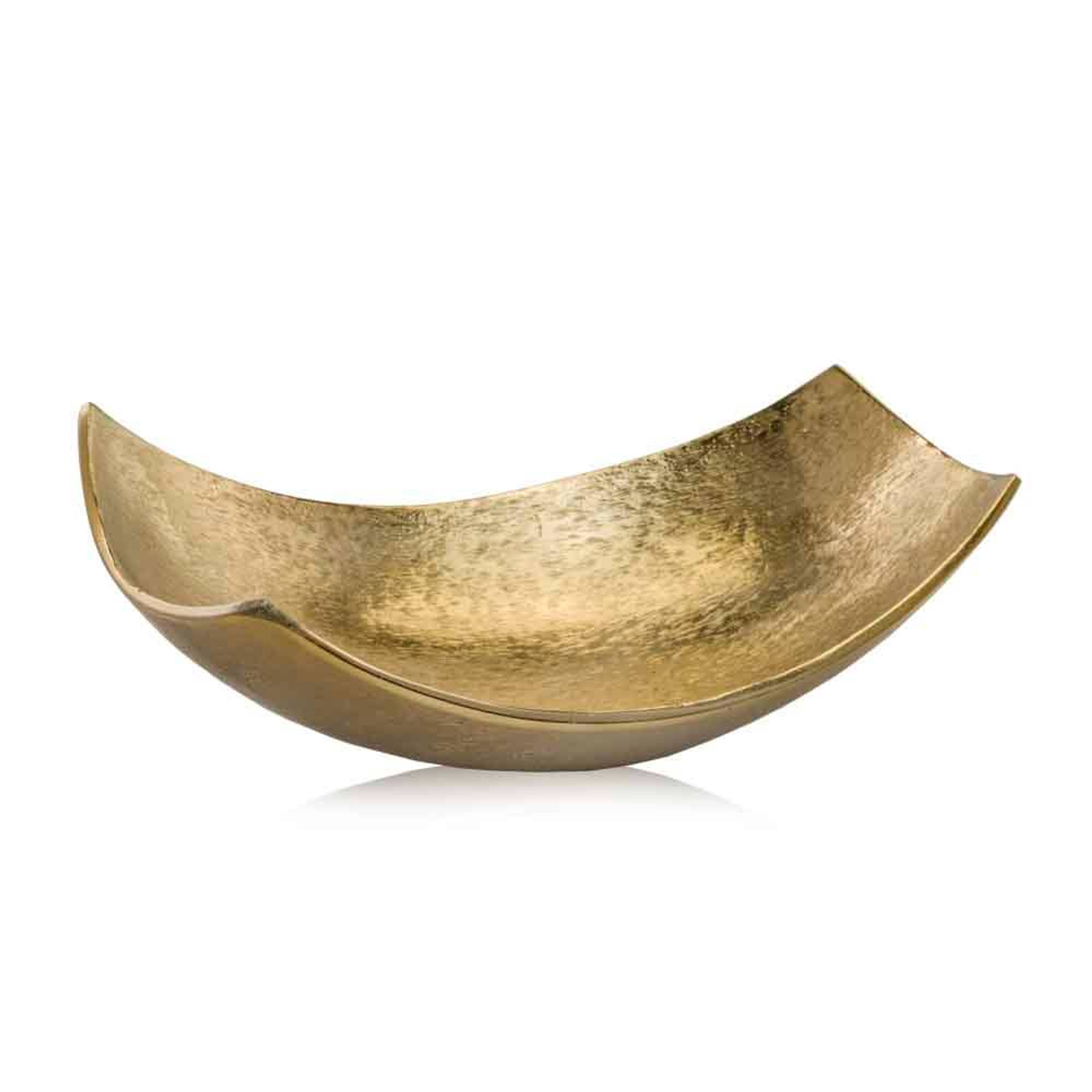 Cucha Small Scoop Bowl/Gold - 1 - Home Decor
