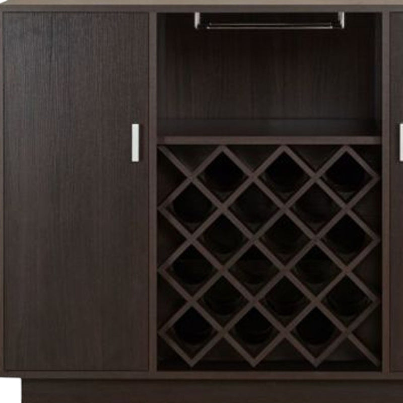 47" Espresso Server with Two Doors - Kitchen & Dining