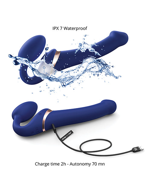 Strap On Me Multi Orgasm Bendable Strapless Strap On Large - GreatEagleInc