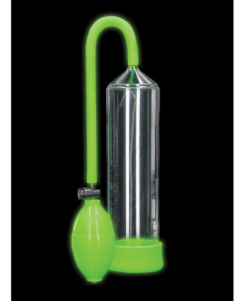 Shots Ouch Classic Penis Pump - Glow In The Dark - GreatEagleInc