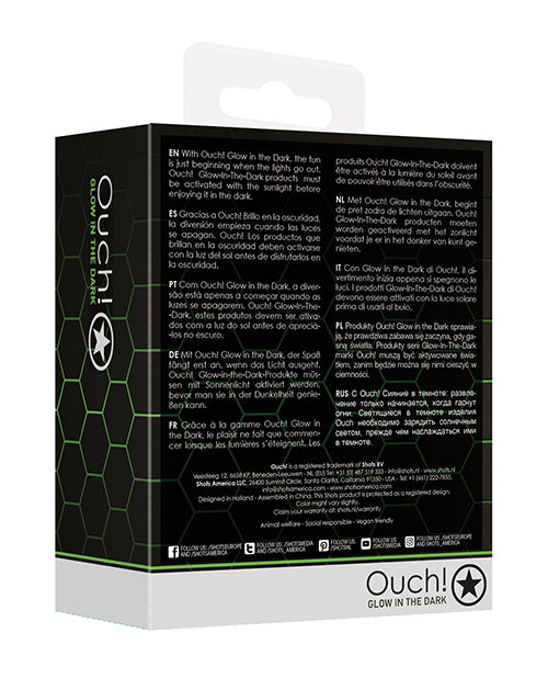 Shots Ouch Ball Sack - Glow In The Dark - GreatEagleInc