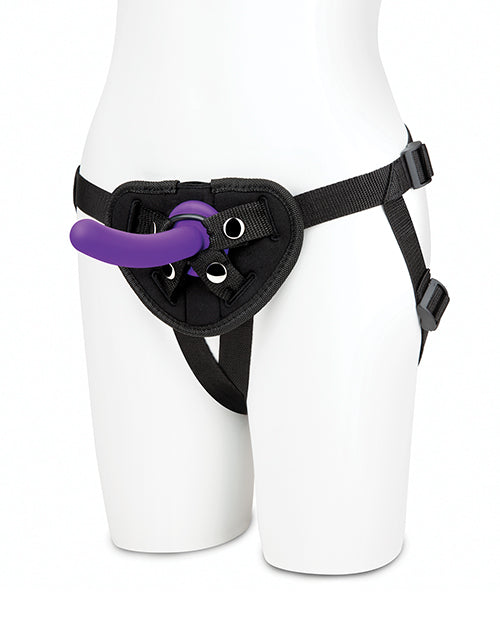 Lux Fetish 5" Dildo W/strap On Harness Set - GreatEagleInc