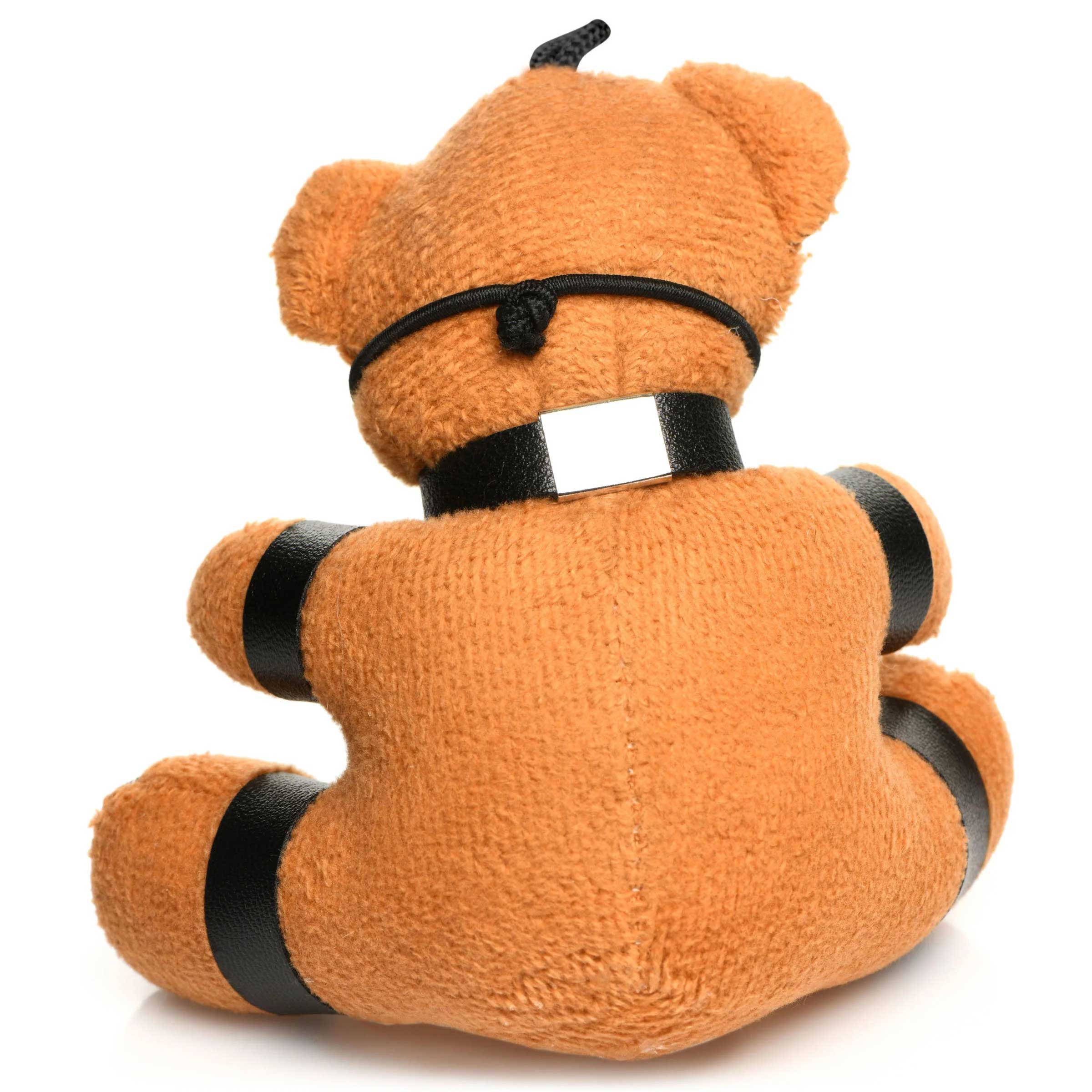 Gagged Teddy Bear Keychain - GreatEagleInc