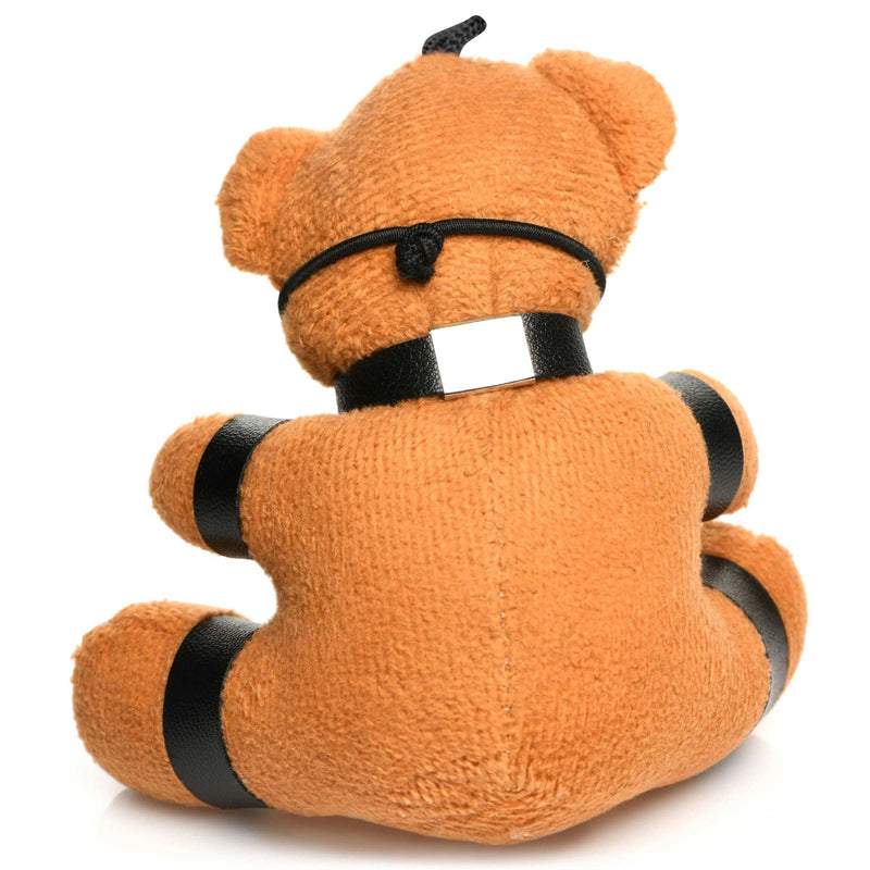 Gagged Teddy Bear Keychain - GreatEagleInc