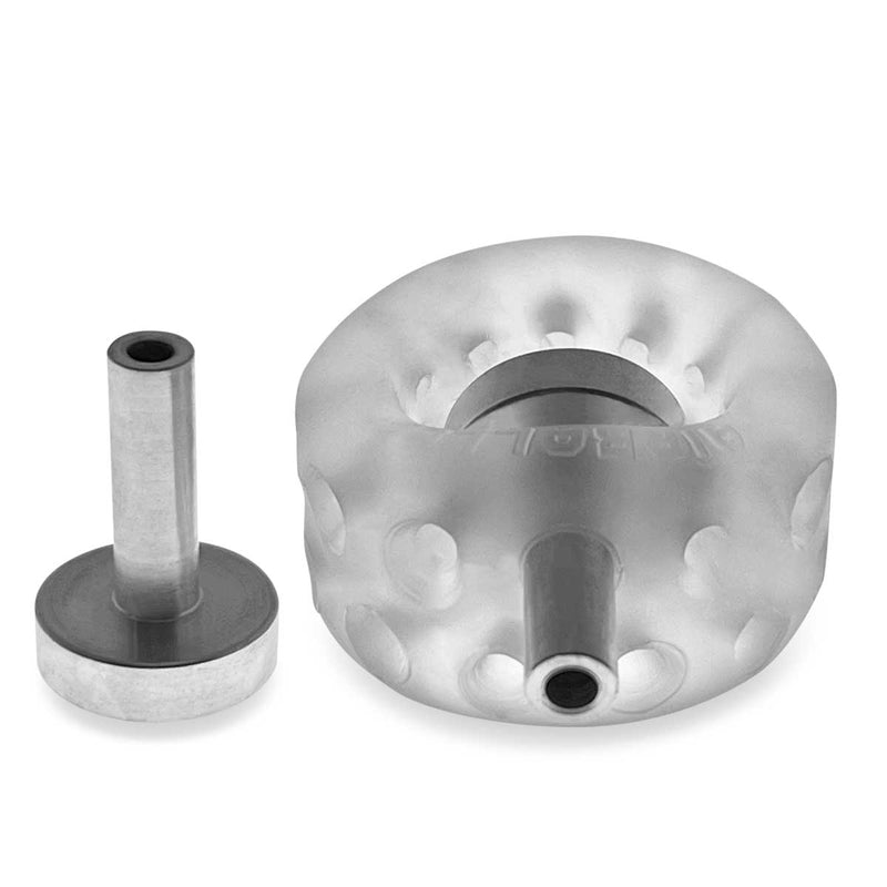 Airballs Electro Air-Lite Ballstretcher With Two   4mm Electro Contact - Clear Ice - GreatEagleInc