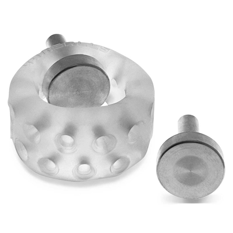 Airballs Electro Air-Lite Ballstretcher With Two   4mm Electro Contact - Clear Ice - GreatEagleInc